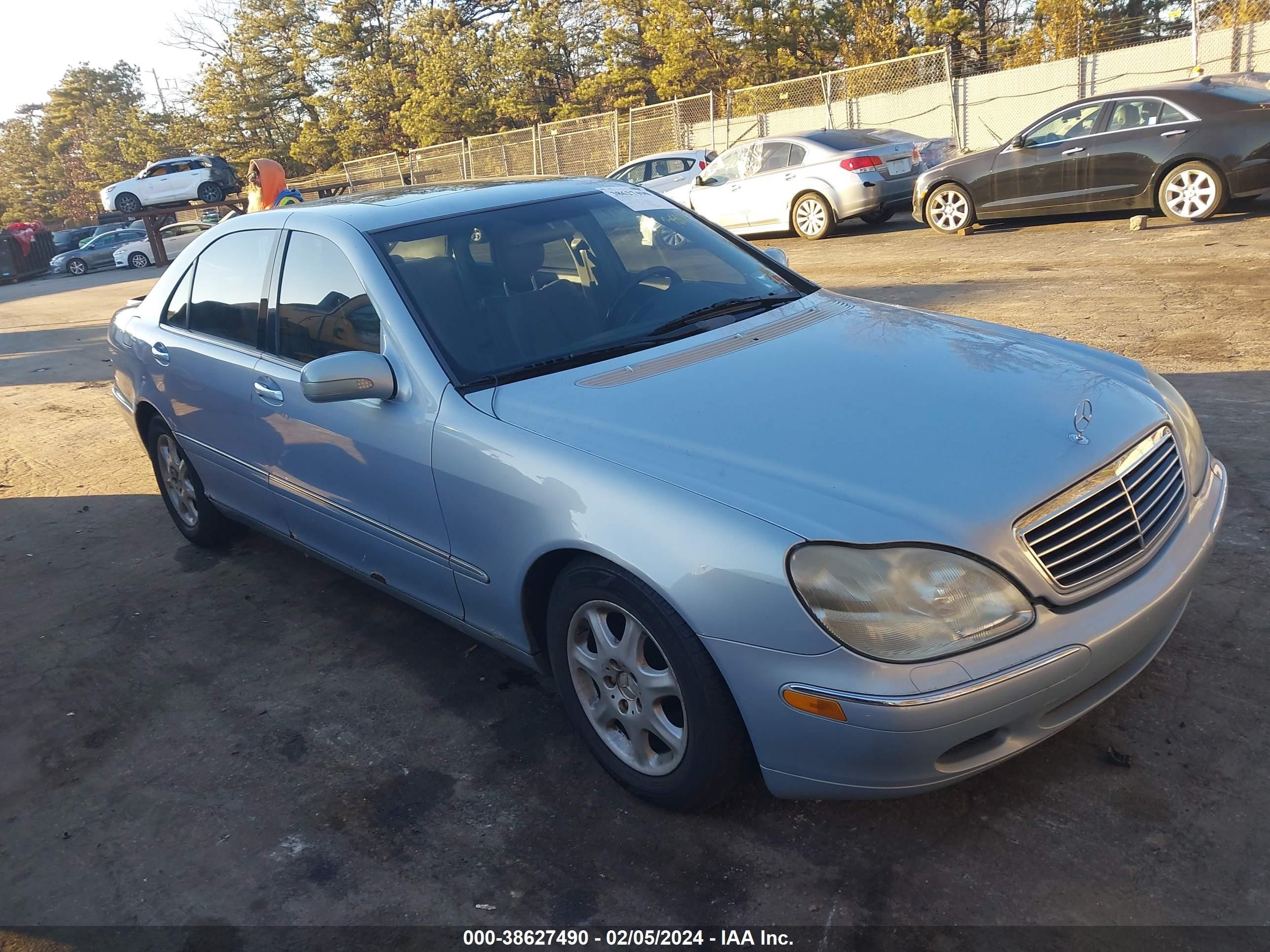 mercedes-benz s-klasse 2000 wdbng75j5ya091735