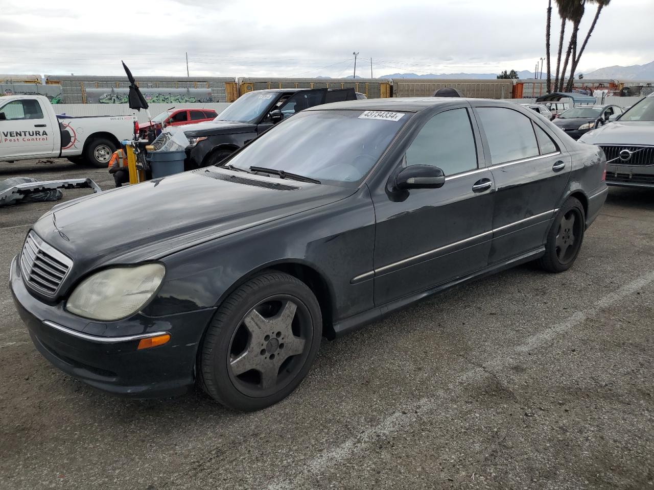 mercedes-benz s-klasse 2001 wdbng75j61a204551