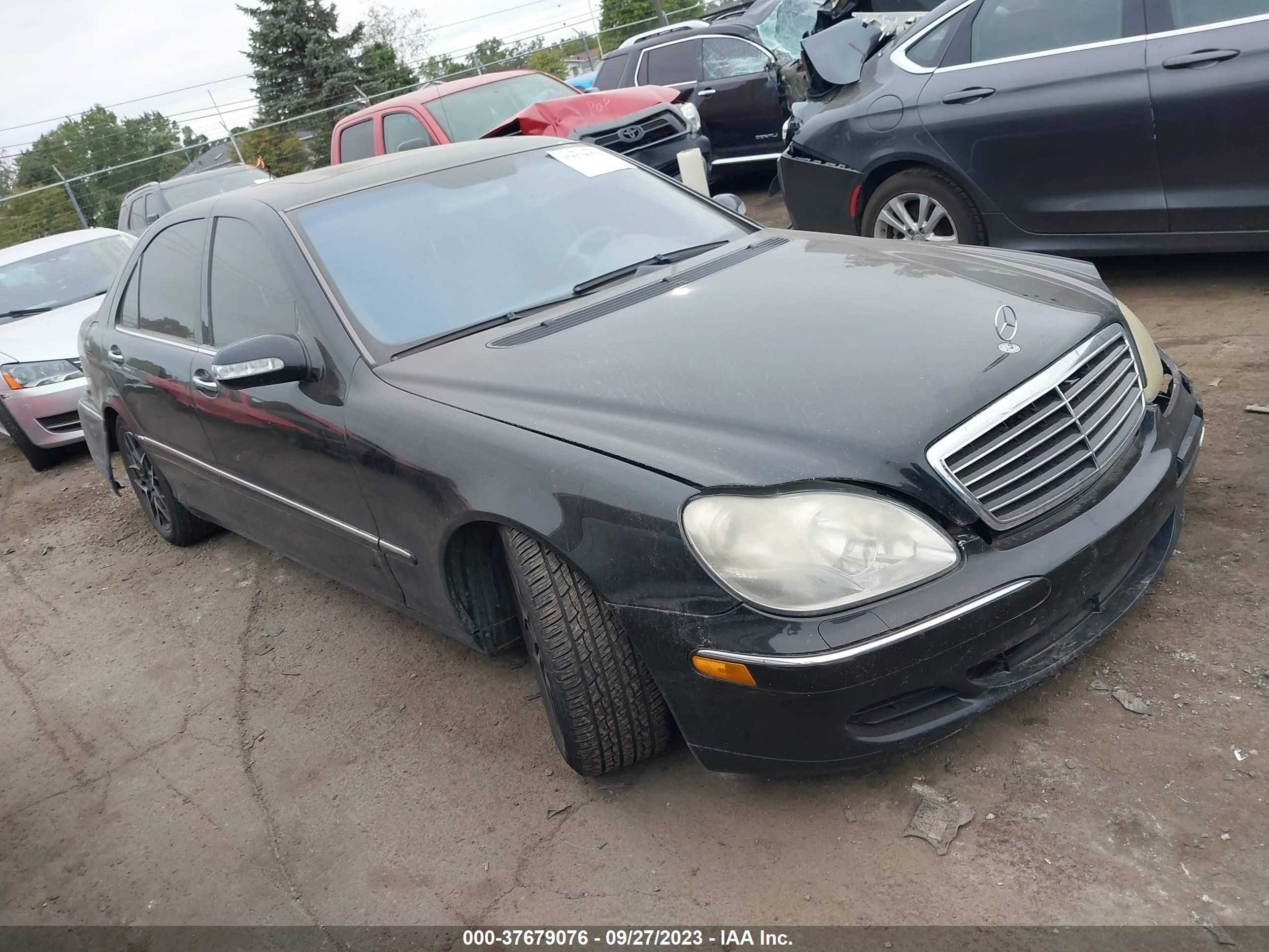 mercedes-benz s-klasse 2003 wdbng84j13a371264