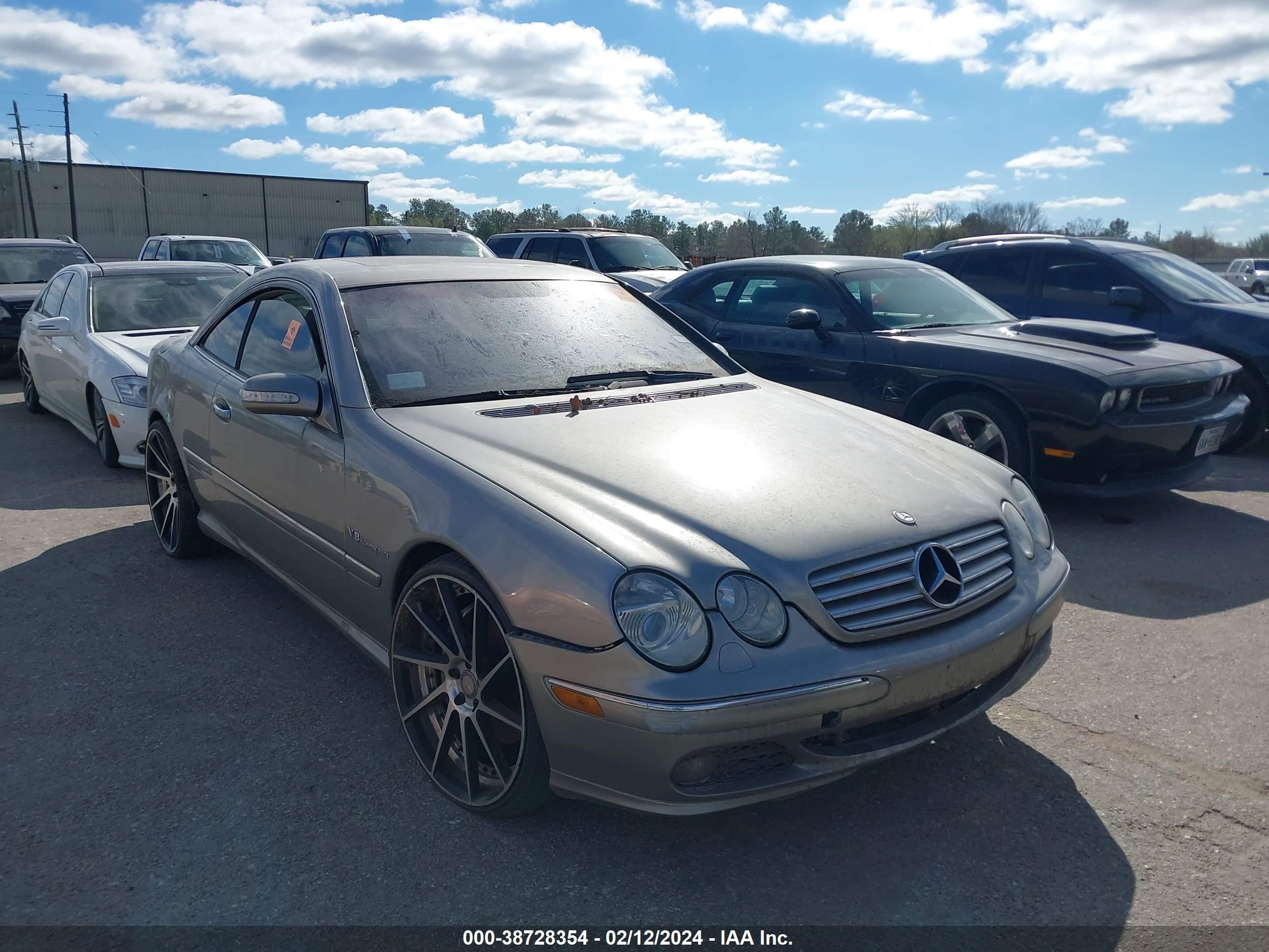 mercedes-benz cl-klasse 2003 wdbpj74j23a039211