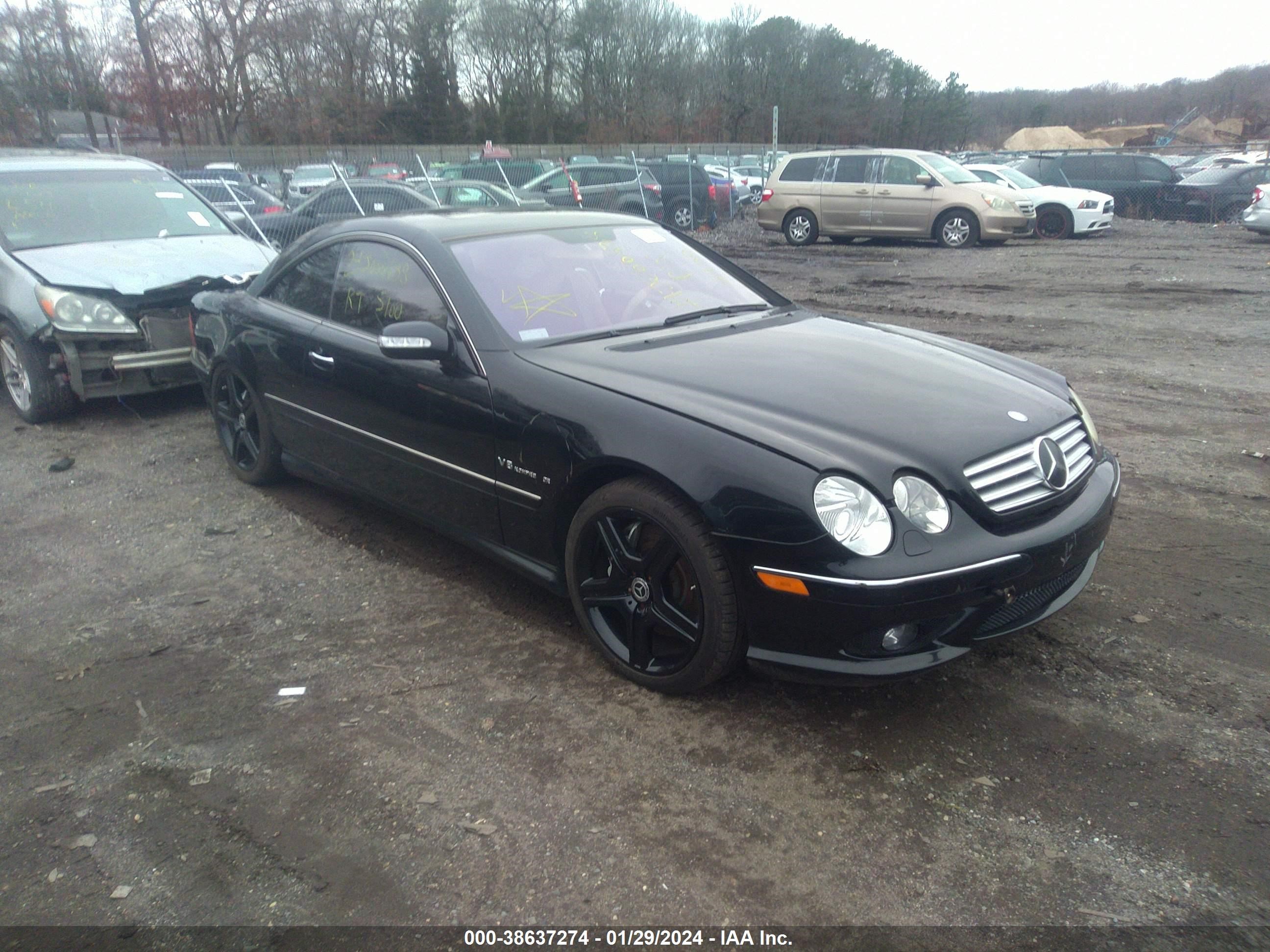 mercedes-benz cl-klasse 2004 wdbpj74j24a041140