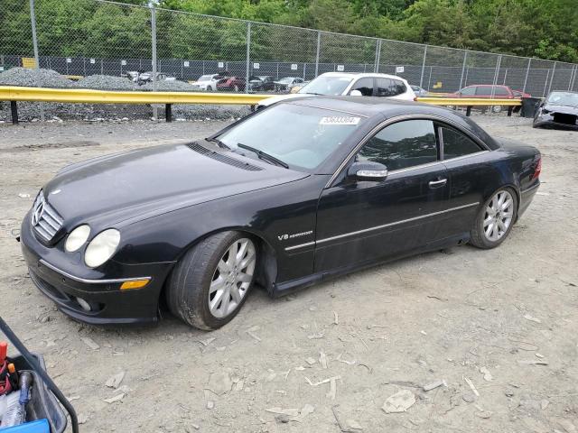 mercedes-benz cl 55 amg 2003 wdbpj74j93a038668