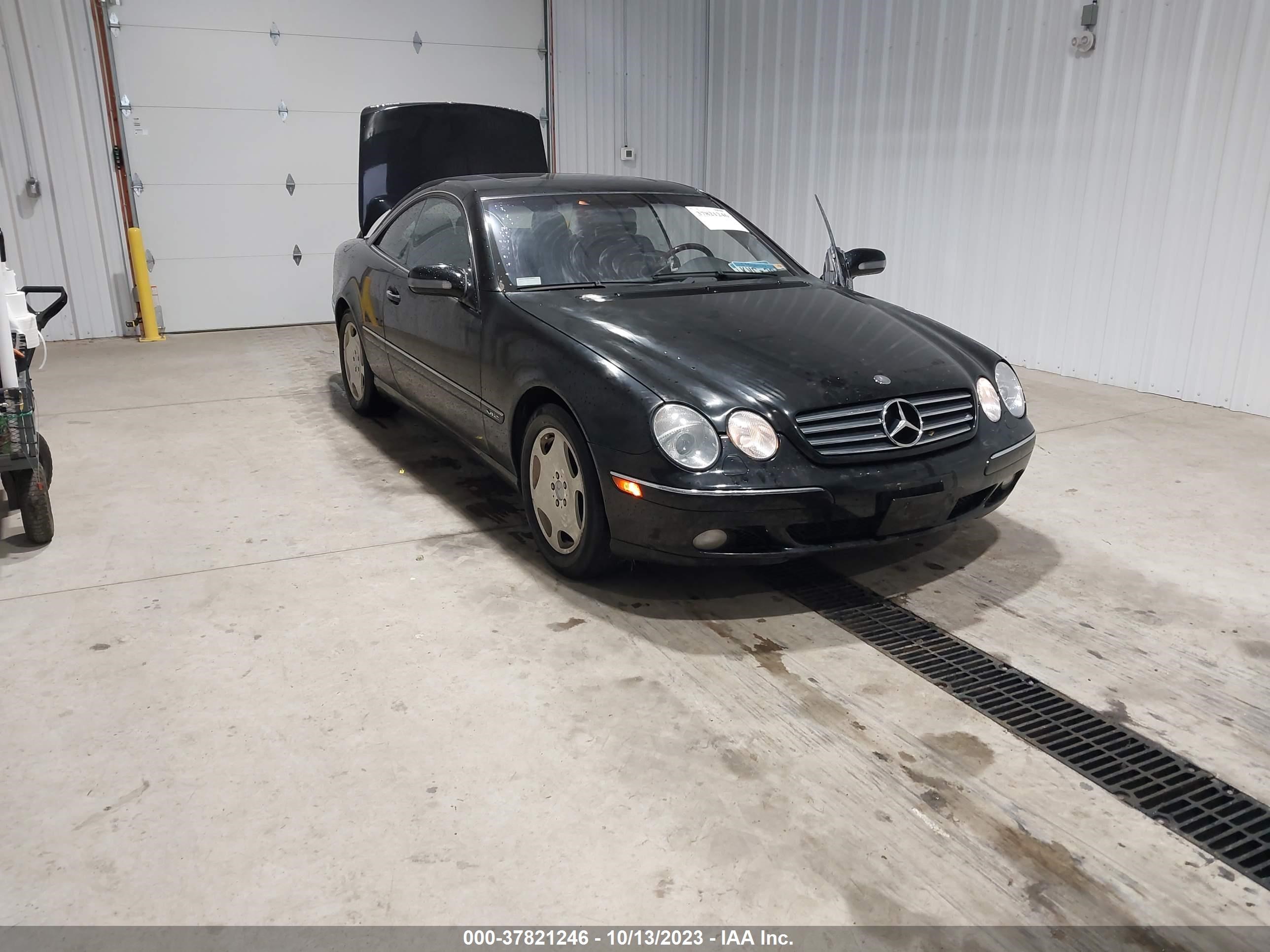 mercedes-benz cl-klasse 2001 wdbpj78j91a012661