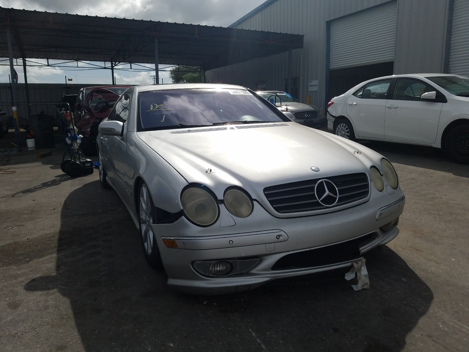 mercedes-benz cl 600 2002 wdbpj78jx2a023282