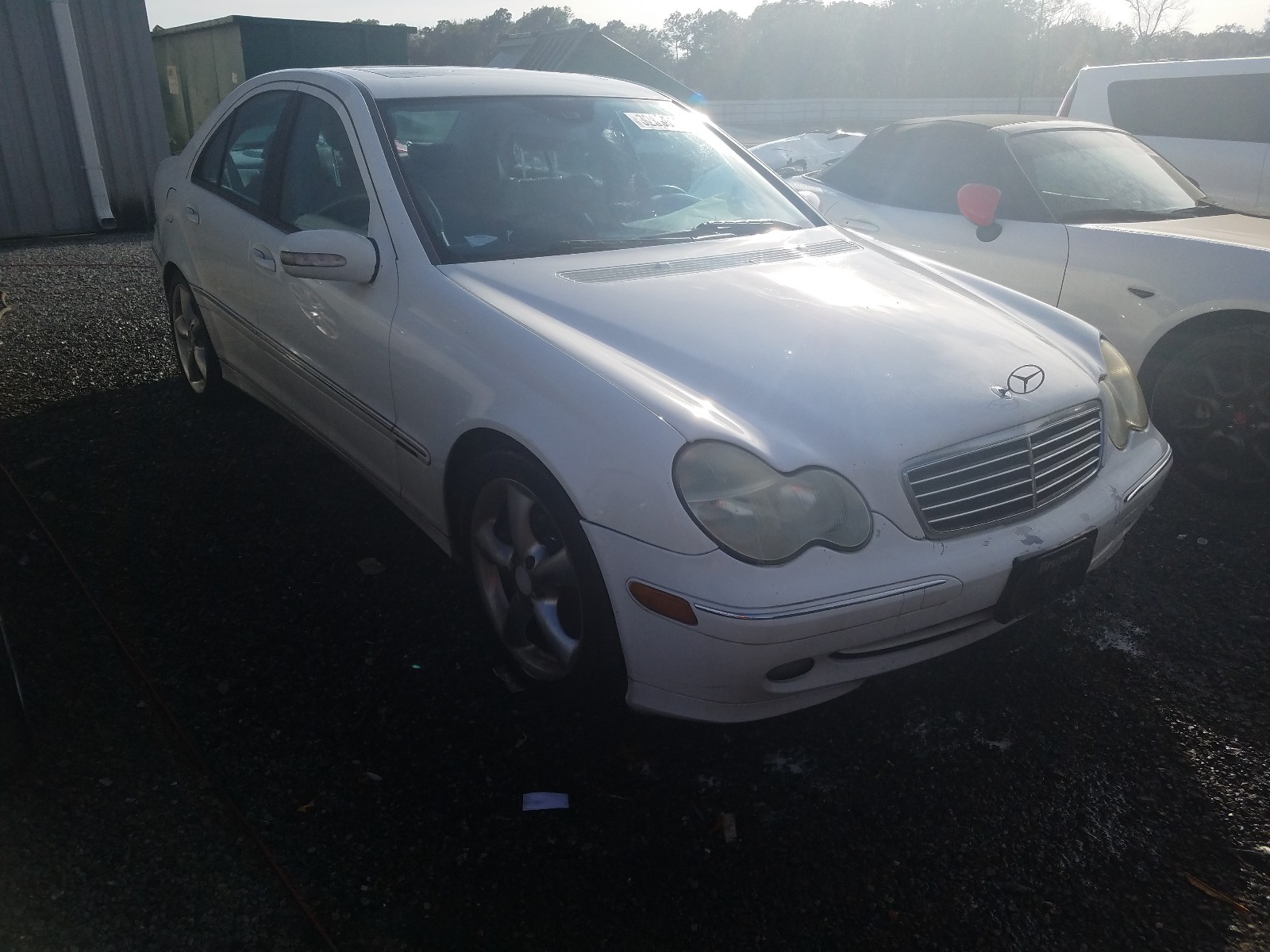 mercedes-benz c 230k spo 2004 wdbrf40j04f495839