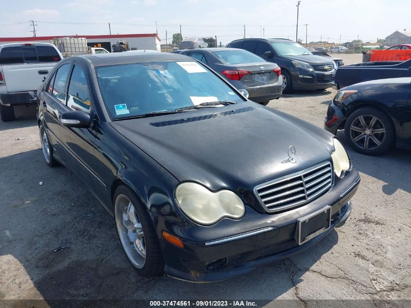 mercedes-benz c-klasse 2005 wdbrf40j05a748964