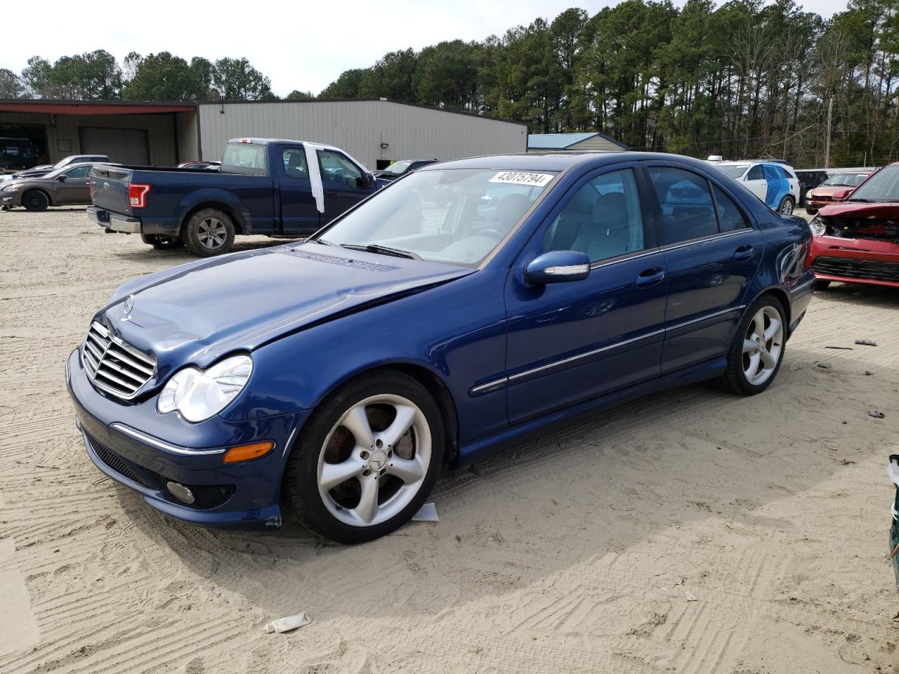 mercedes-benz c-klasse 2005 wdbrf40j05f662055