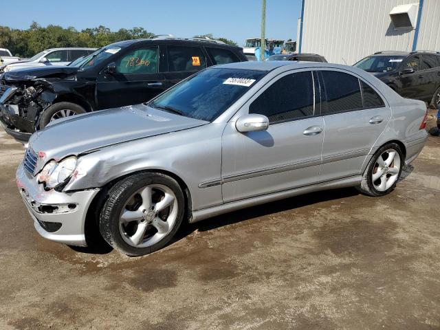 mercedes-benz c-class 2005 wdbrf40j05f711013