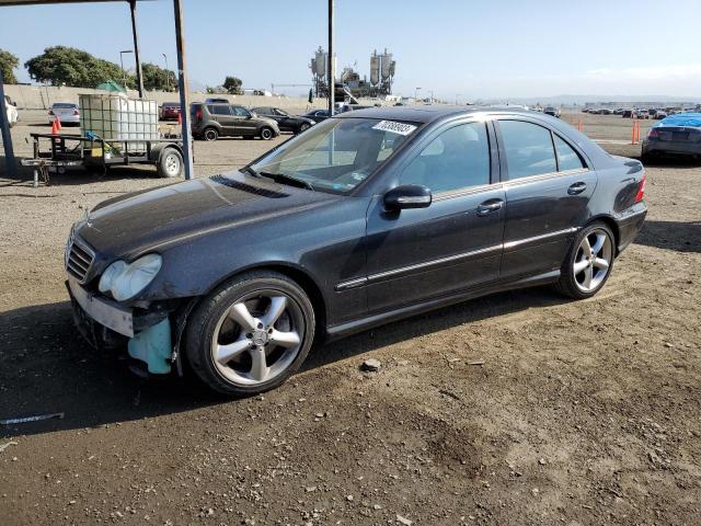 mercedes-benz c 230k spo 2005 wdbrf40j15a779348