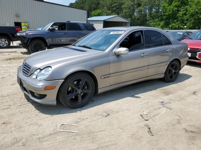 mercedes-benz c 230k spo 2005 wdbrf40j25f685420