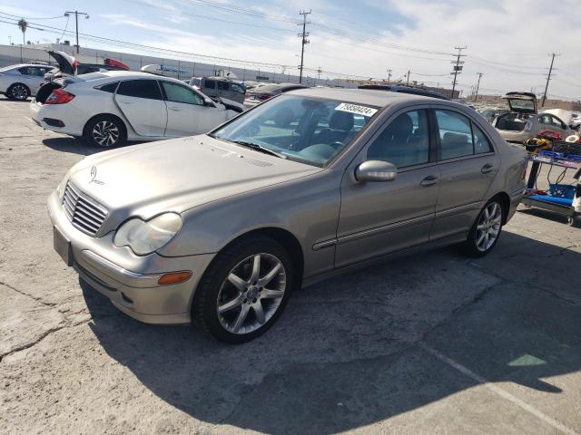 mercedes-benz c 230k spo 2003 wdbrf40j33f421393