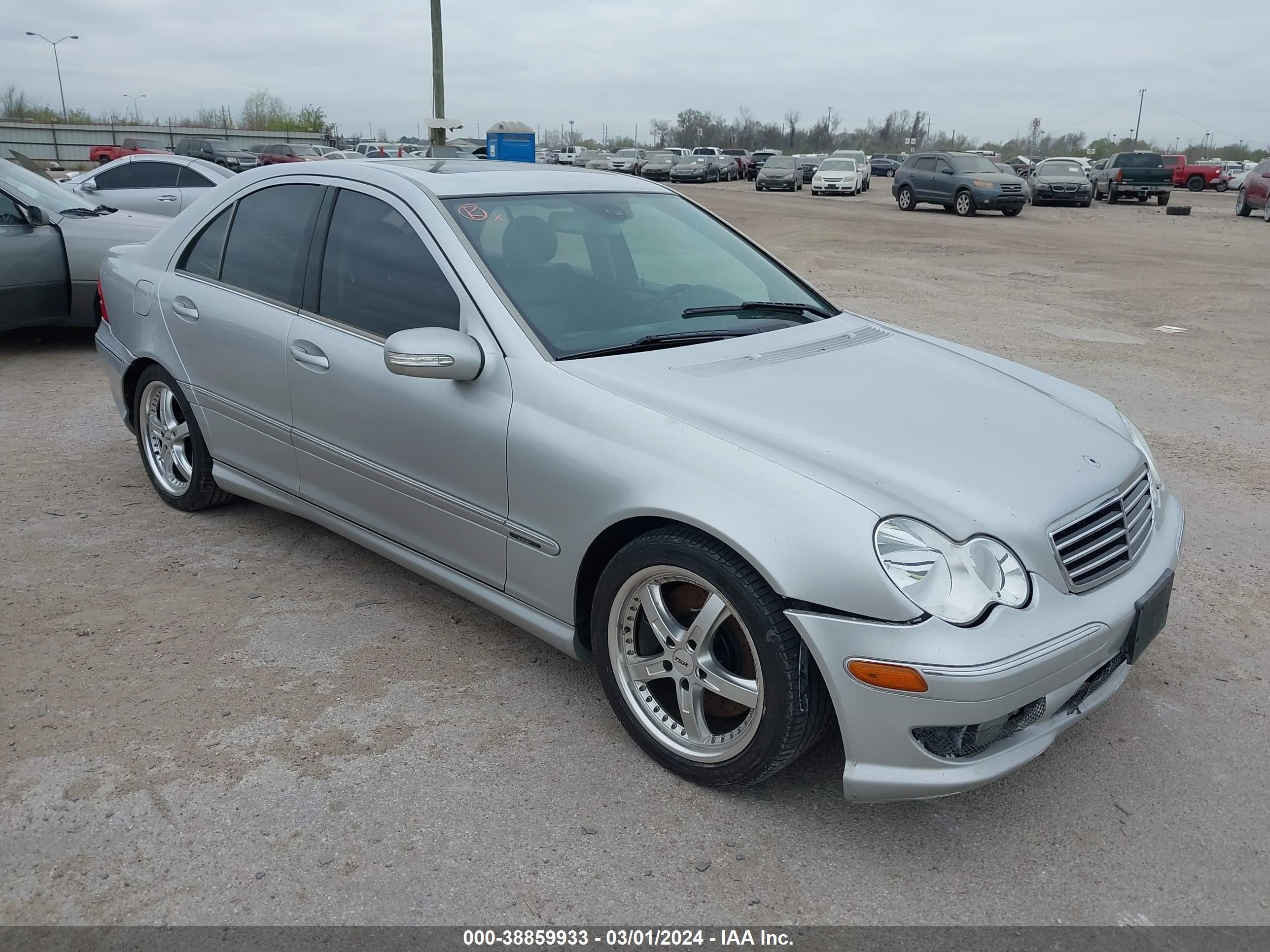 mercedes-benz c-klasse 2005 wdbrf40j35f662955