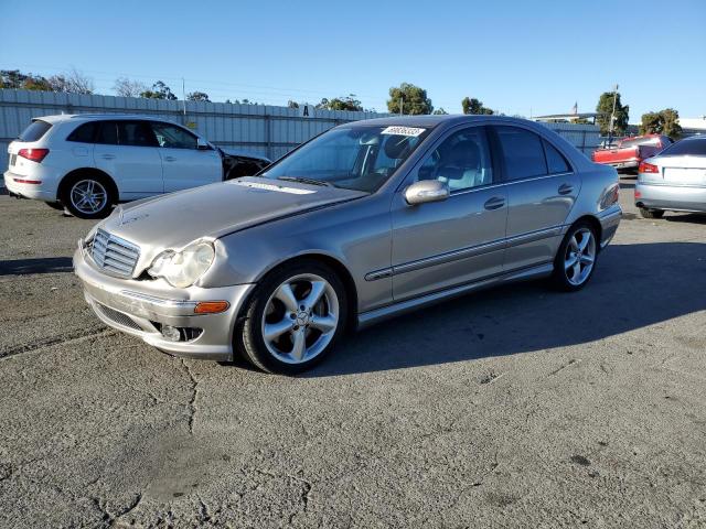 mercedes-benz c 230k spo 2005 wdbrf40j65f563661