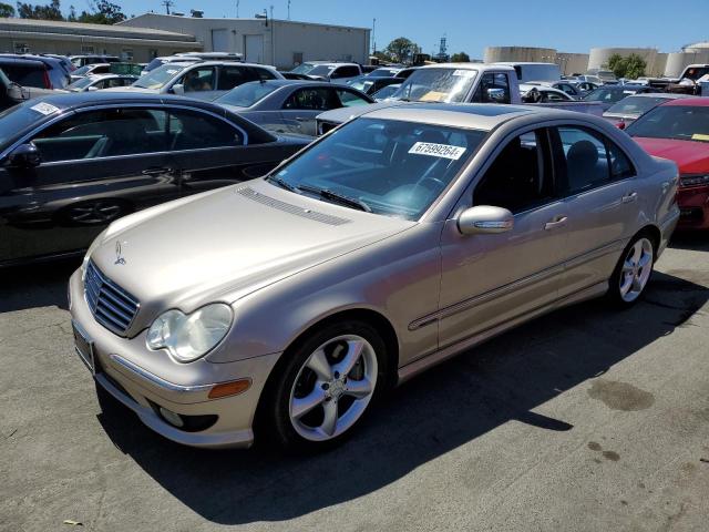 mercedes-benz c 230k spo 2005 wdbrf40j65f579665