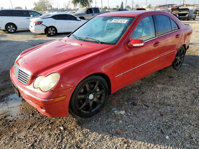 mercedes-benz c 230k spo 2004 wdbrf40j74a624043