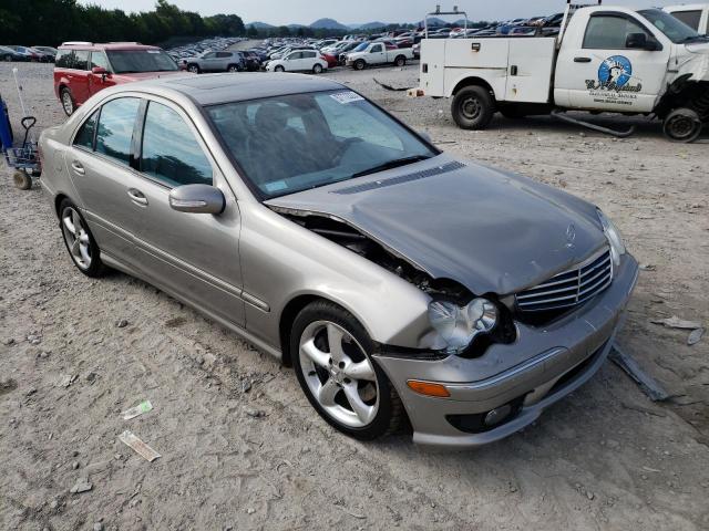 mercedes-benz c 230k spo 2005 wdbrf40j75f660075