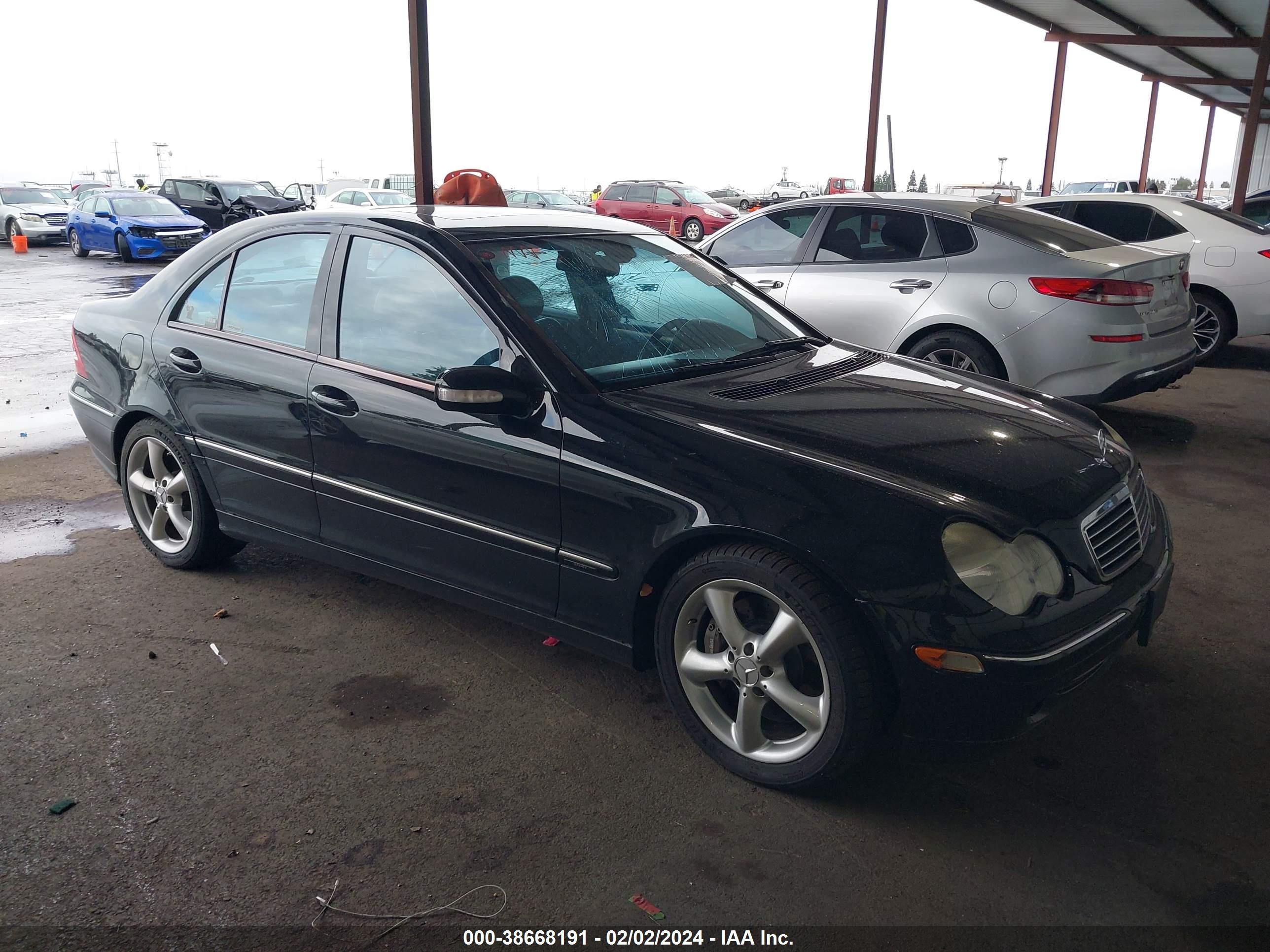 mercedes-benz c-klasse 2004 wdbrf40j84f541126