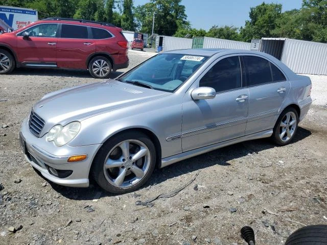 mercedes-benz c 230k spo 2005 wdbrf40j85f557246