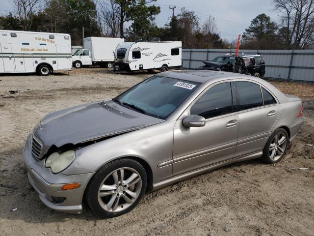 mercedes-benz c 230k spo 2005 wdbrf40jx5a775900