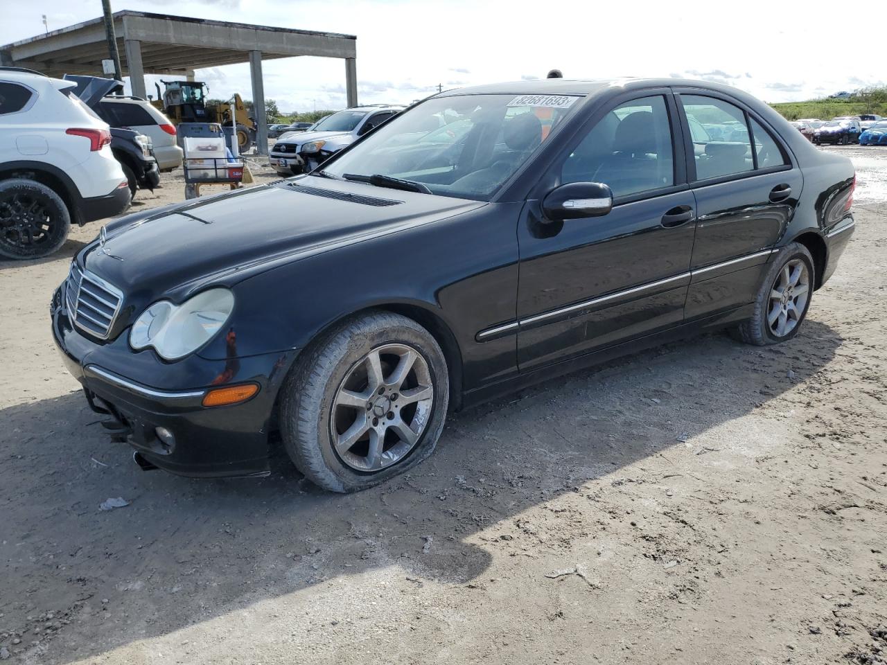 mercedes-benz c-klasse 2005 wdbrf40jx5f608438