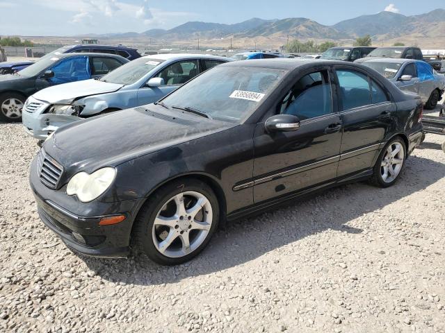 mercedes-benz c-class 2007 wdbrf52h07f876529