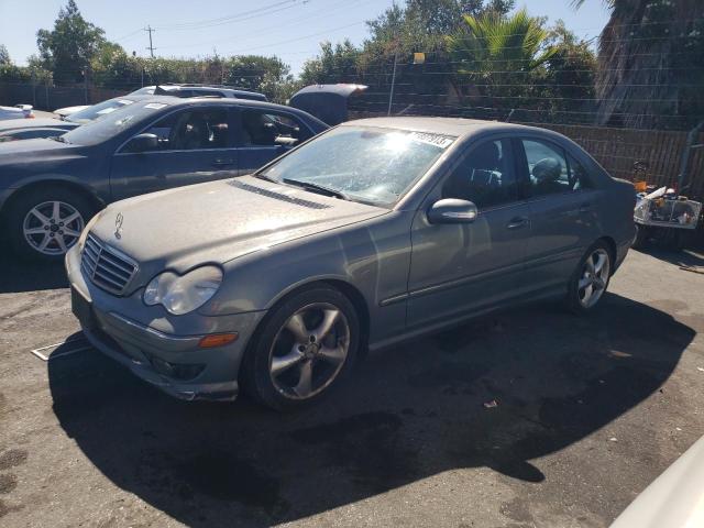 mercedes-benz c 230 2006 wdbrf52h16f789396