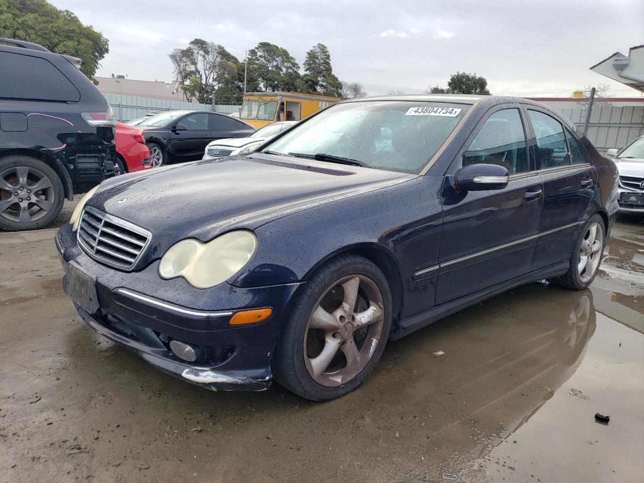 mercedes-benz c-klasse 2006 wdbrf52h36f754553