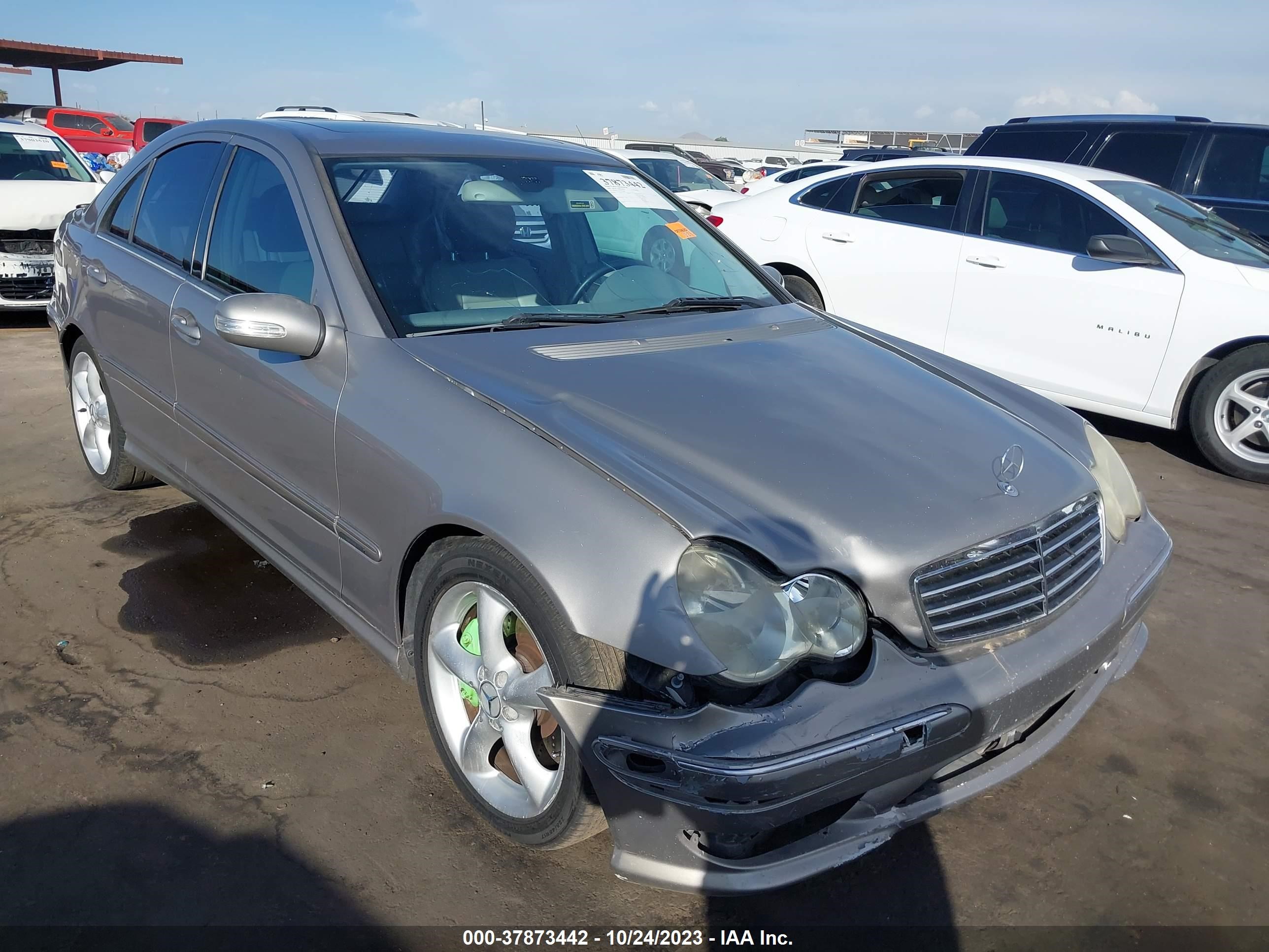 mercedes-benz c-klasse 2006 wdbrf52h36f795488