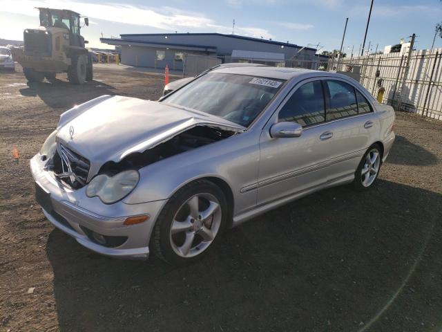 mercedes-benz c-class 2006 wdbrf52h46f743609