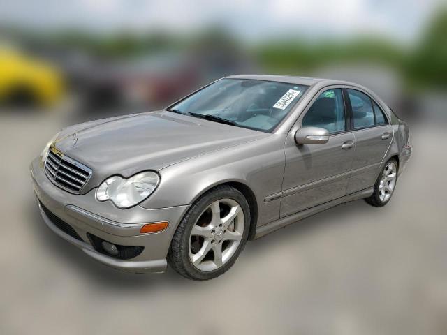 mercedes-benz c-class 2007 wdbrf52h57e024053