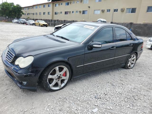 mercedes-benz c-class 2007 wdbrf52h57f918628