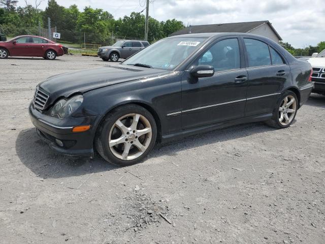 mercedes-benz c-class 2007 wdbrf52h57f923795