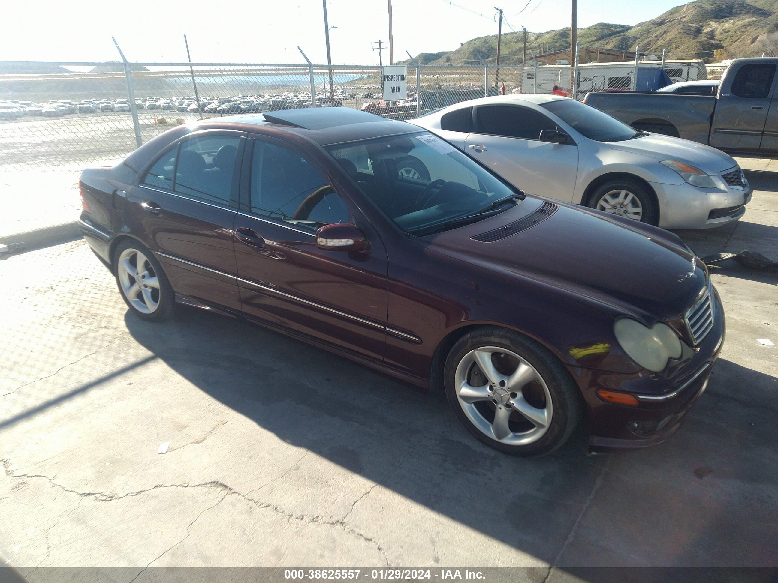 mercedes-benz c-klasse 2006 wdbrf52h76a866883