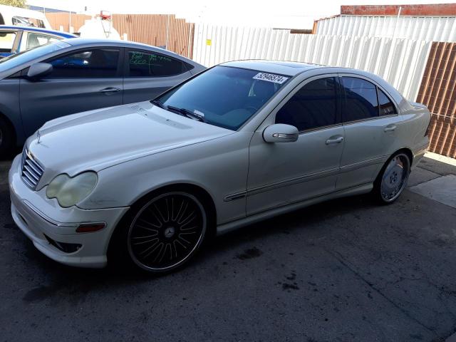 mercedes-benz c-class 2007 wdbrf52h77f872347