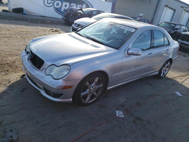 mercedes-benz c-class 2007 wdbrf52h87e025732