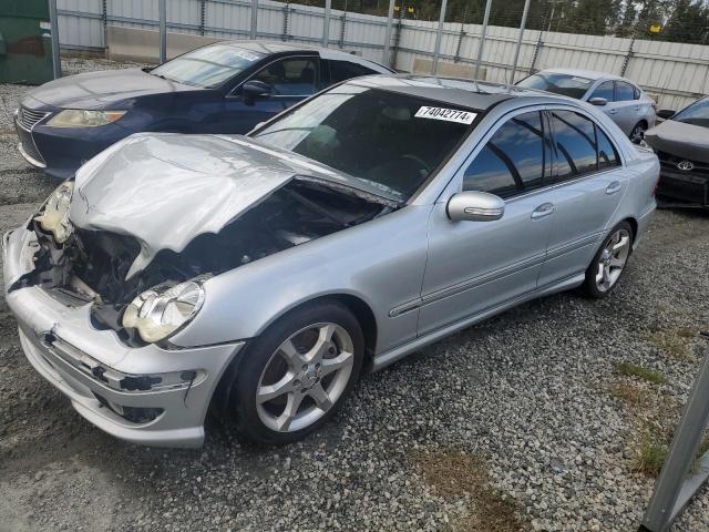 mercedes-benz c 230 2007 wdbrf52h87f935603