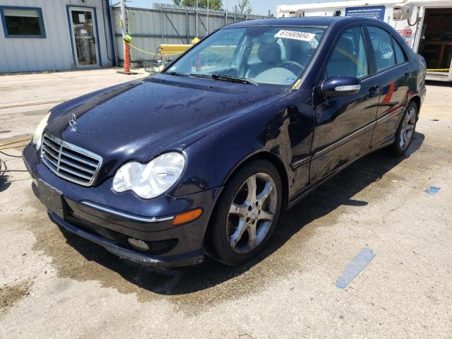 mercedes-benz c 230 2007 wdbrf52h97f917014