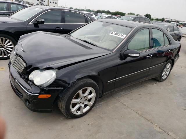 mercedes-benz c-class 2007 wdbrf56h47f850865