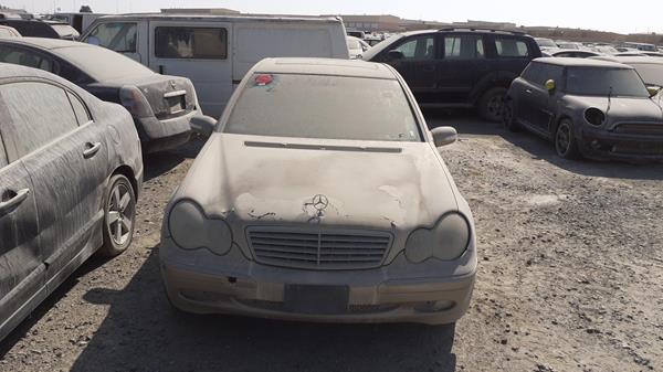 mercedes-benz c 240 2001 wdbrf61j01f080994