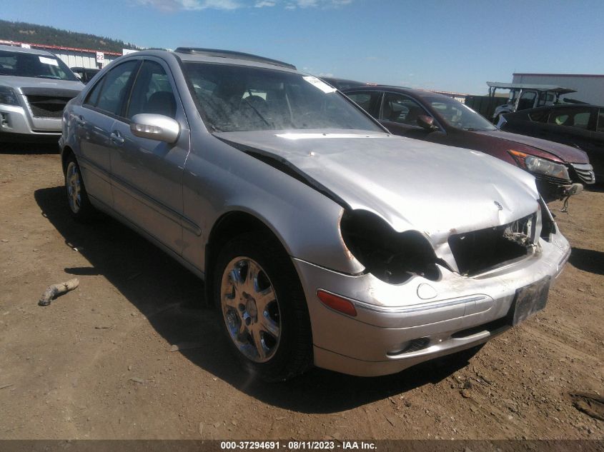 mercedes-benz c-klasse 2003 wdbrf61j03f296914