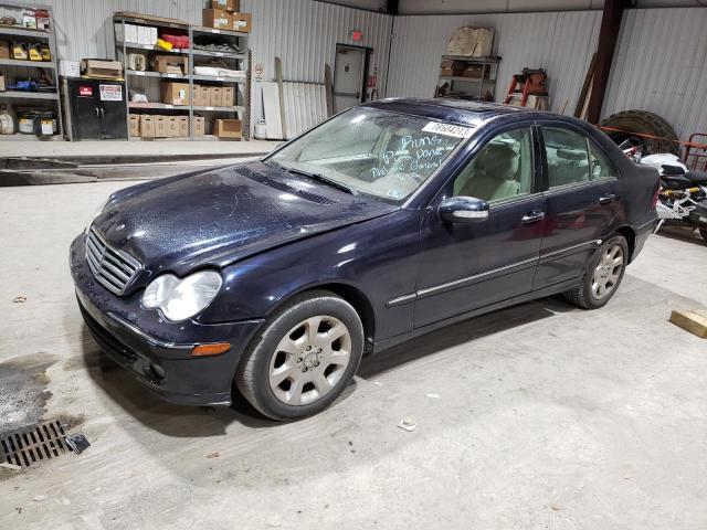 mercedes-benz c-class 2005 wdbrf61j05a704408