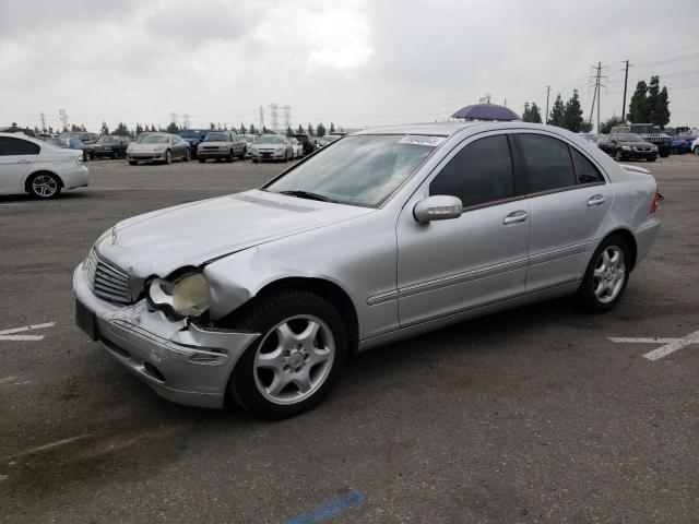 mercedes-benz c 240 2002 wdbrf61j22e005754