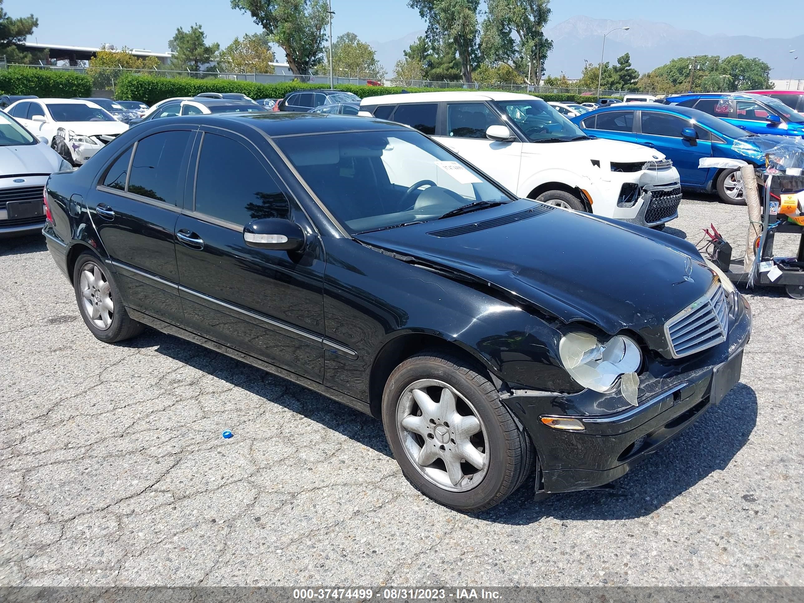 mercedes-benz c-klasse 2002 wdbrf61j62f163802