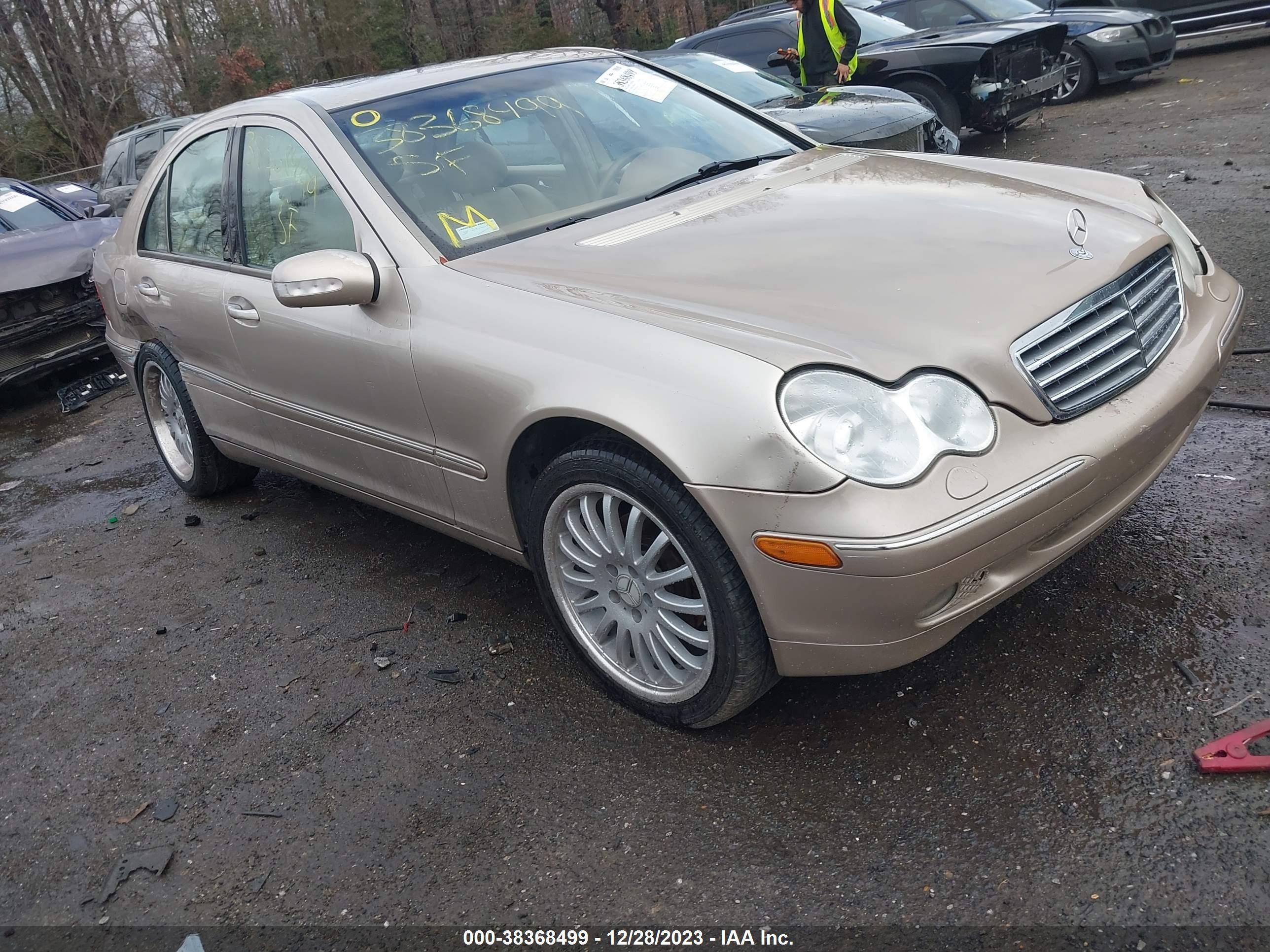 mercedes-benz c-klasse 2002 wdbrf61j62f242130