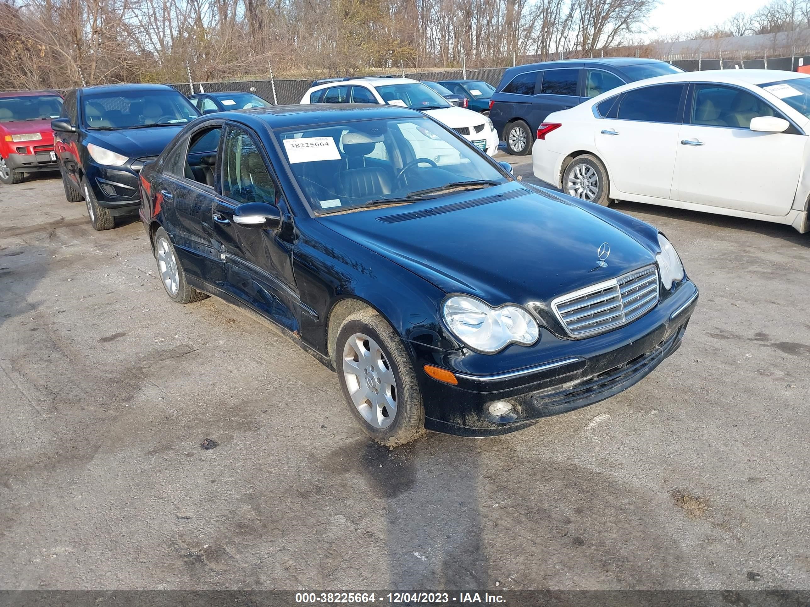 mercedes-benz c-klasse 2005 wdbrf61j95a803549