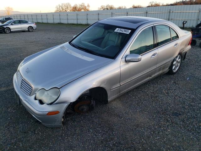 mercedes-benz c 240 2003 wdbrf61jx3a474969