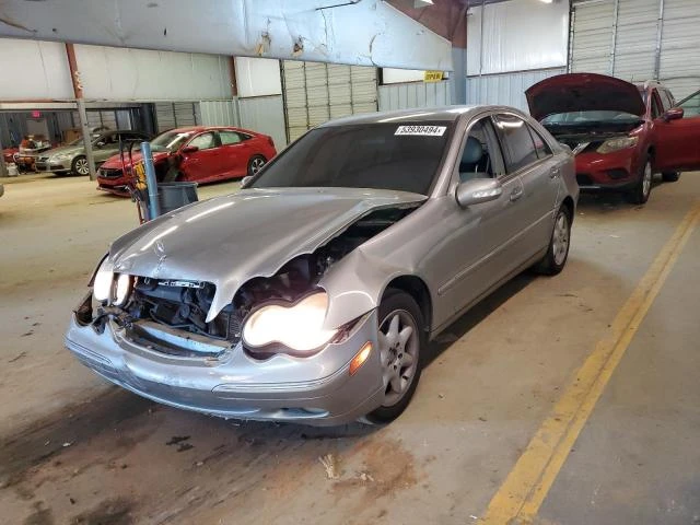 mercedes-benz c 240 2004 wdbrf61jx4e017038