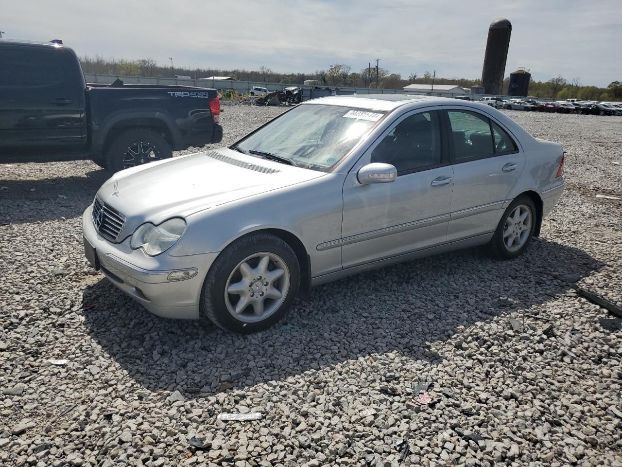 mercedes-benz c-klasse 2004 wdbrf64j24f505406