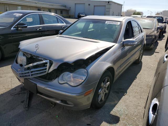 mercedes-benz c-class 2004 wdbrf64j24f537367