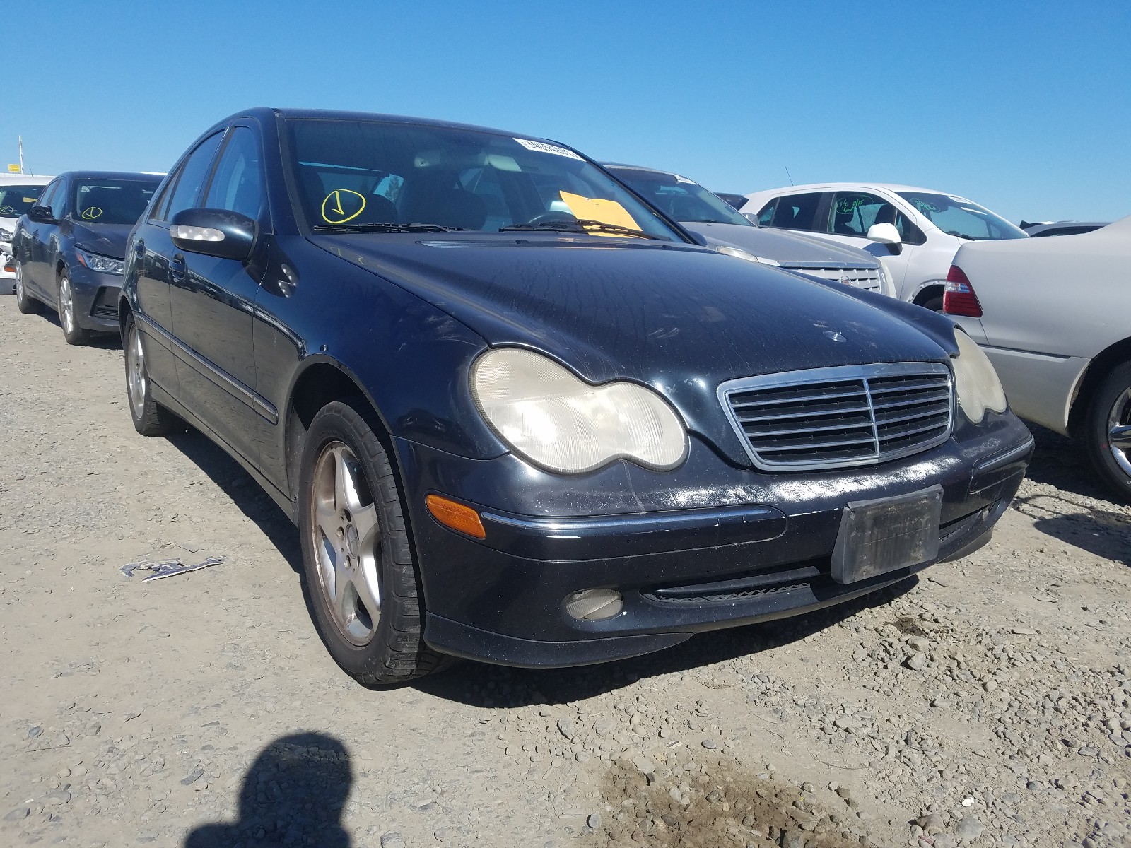 mercedes-benz c 320 2001 wdbrf64j31f070472